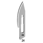 SCALPEL BLADES #24 100s