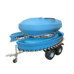 OPEN TROUGH FEEDER - 60 TEAT - 1000L TANDEM